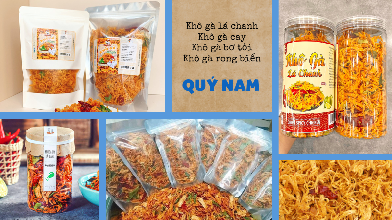 quy chuẩn đóng gói khô gà tại Quý Nam